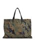 Camo Nylon Large Tote, back view